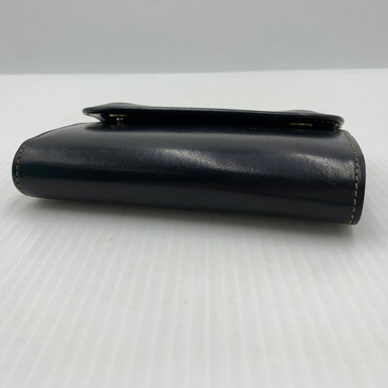 【中古品】【メンズ】 WILDSWANS ワイルドスワンズ BYRNE WALLET バーン 三つ折り財布 レザーウォレット オールインワンタイプ 200-261023-ko-13-teih カラー：ブラック 万代Net店