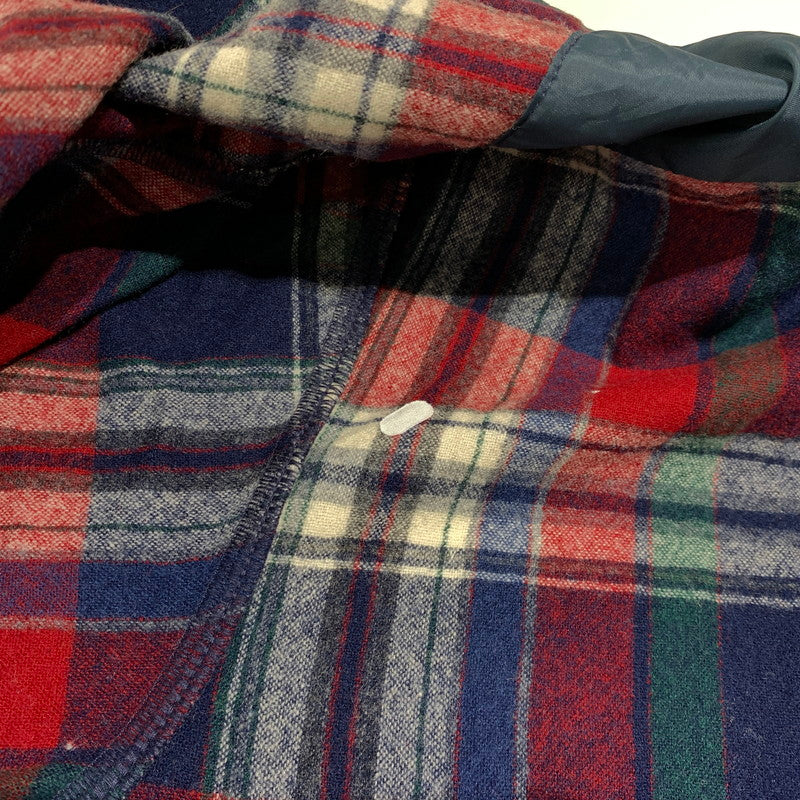 【現状渡し品】【メンズ】 PENDLETON ペンドルトン WOOL CHECK SHIRT ウール チェックシャツ トップス ネルシャツ ボタンダウンシャツ 145-261020-ko-09-teih サイズ：XL カラー：チェック 万代Net店