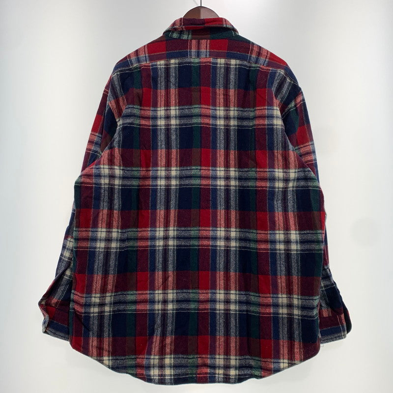 【現状渡し品】【メンズ】 PENDLETON ペンドルトン WOOL CHECK SHIRT ウール チェックシャツ トップス ネルシャツ ボタンダウンシャツ 145-261020-ko-09-teih サイズ：XL カラー：チェック 万代Net店