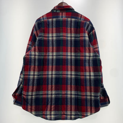 【現状渡し品】【メンズ】 PENDLETON ペンドルトン WOOL CHECK SHIRT ウール チェックシャツ トップス ネルシャツ ボタンダウンシャツ 145-261020-ko-09-teih サイズ：XL カラー：チェック 万代Net店