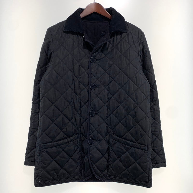 【中古品】【メンズ】 MACKINTOSH PHILOSOPHY マッキントッシュフィロソフィー REVERSIBLE QUILTING JACKET H1F25-870-29 リバーシブル キルティング ジャケット ライトアウター 145-261020-ko-27-teih サイズ：38 カラー：ネイビー 万代Net店