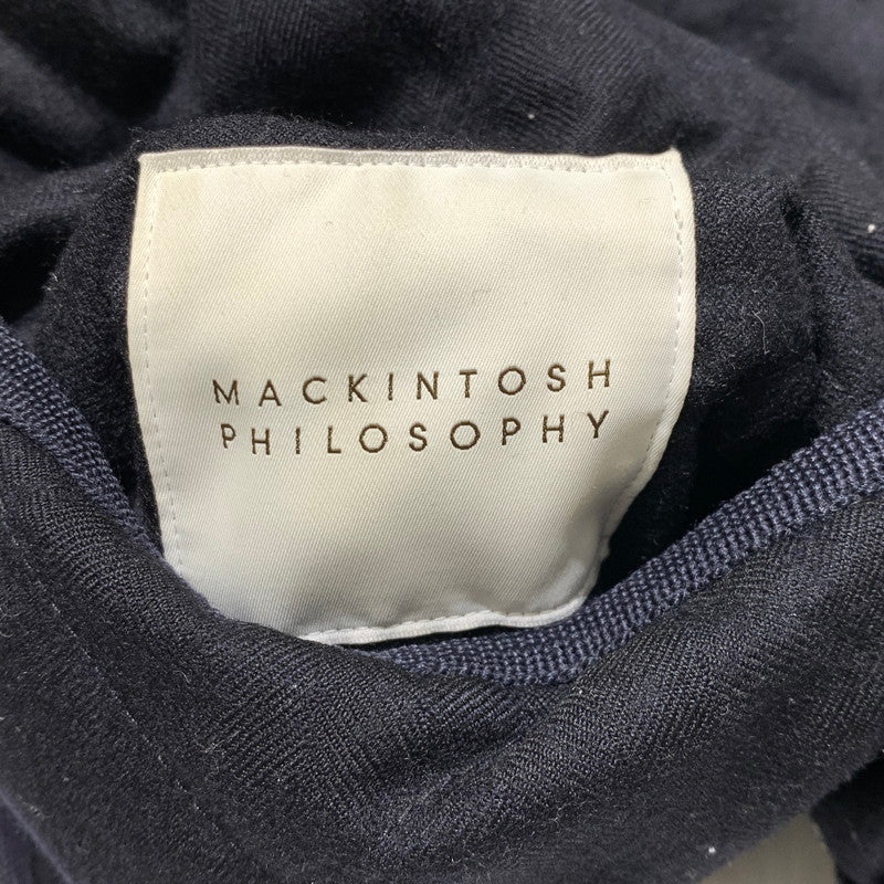 【中古品】【メンズ】 MACKINTOSH PHILOSOPHY マッキントッシュフィロソフィー REVERSIBLE QUILTING JACKET H1F25-870-29 リバーシブル キルティング ジャケット ライトアウター 145-261020-ko-27-teih サイズ：38 カラー：ネイビー 万代Net店