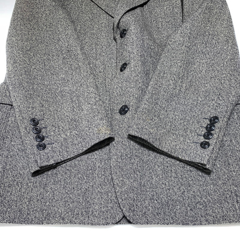 【中古品】【メンズ】 NICOLE ニコル 80's WOOL TAILORED JACKET MN3119 VINTAGE 80年代 ウール テーラード ジャケット ライトアウター ヴィンテージ 147-261020-ko-12-teih サイズ：M カラー：グレー 万代Net店