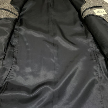 【中古品】【メンズ】 NICOLE ニコル 80's WOOL TAILORED JACKET MN3119 VINTAGE 80年代 ウール テーラード ジャケット ライトアウター ヴィンテージ 147-261020-ko-12-teih サイズ：M カラー：グレー 万代Net店