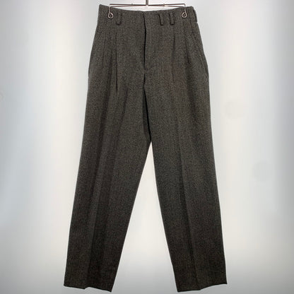 【中古品】【メンズ】 NICOLE ニコル 80's WOOL SLACKS MN5096 VINTAGE 80年代 ウール スラックス パンツ ボトムス ヴィンテージ 158-261020-ko-14-teih サイズ：M カラー：グレー 万代Net店