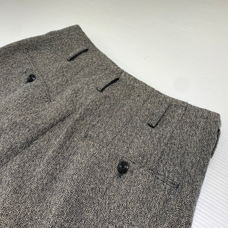 【中古品】【メンズ】 NICOLE ニコル 80's WOOL SLACKS MN5096 VINTAGE 80年代 ウール スラックス パンツ ボトムス ヴィンテージ 158-261020-ko-14-teih サイズ：M カラー：グレー 万代Net店