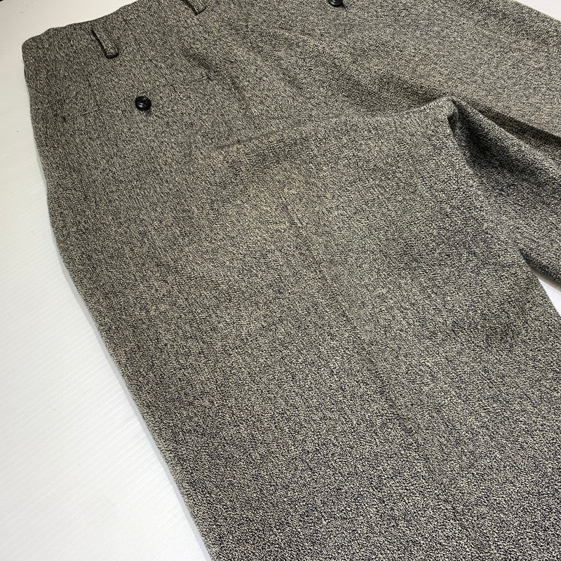 【中古品】【メンズ】 NICOLE ニコル 80's WOOL SLACKS MN5096 VINTAGE 80年代 ウール スラックス パンツ ボトムス ヴィンテージ 158-261020-ko-14-teih サイズ：M カラー：グレー 万代Net店