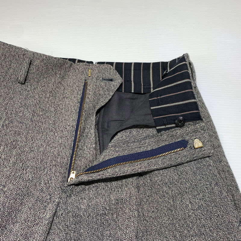 【中古品】【メンズ】 NICOLE ニコル 80's WOOL SLACKS MN5096 VINTAGE 80年代 ウール スラックス パンツ ボトムス ヴィンテージ 158-261020-ko-14-teih サイズ：M カラー：グレー 万代Net店