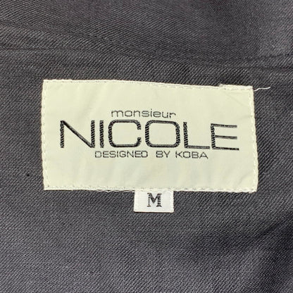 【中古品】【メンズ】 NICOLE ニコル 80's WOOL SLACKS MN5096 VINTAGE 80年代 ウール スラックス パンツ ボトムス ヴィンテージ 158-261020-ko-14-teih サイズ：M カラー：グレー 万代Net店