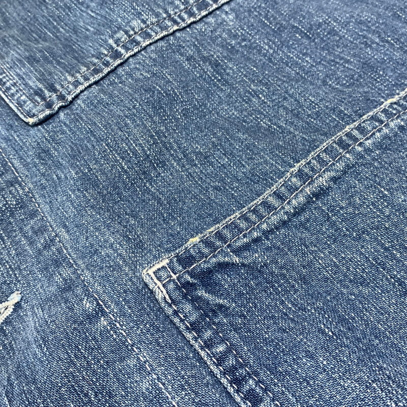 【中古品】【メンズ】 UNITED ARROWS & SONS ユナイテッドアローズ アンド サンズ DENIM COVERALL 5525-299-0888 デニム カバーオール ライトアウター デニムジャケット 147-261020-ko-08-teih サイズ：L カラー：インディゴ 万代Net店