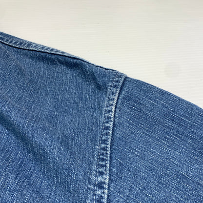 【中古品】【メンズ】 UNITED ARROWS & SONS ユナイテッドアローズ アンド サンズ DENIM COVERALL 5525-299-0888 デニム カバーオール ライトアウター デニムジャケット 147-261020-ko-08-teih サイズ：L カラー：インディゴ 万代Net店