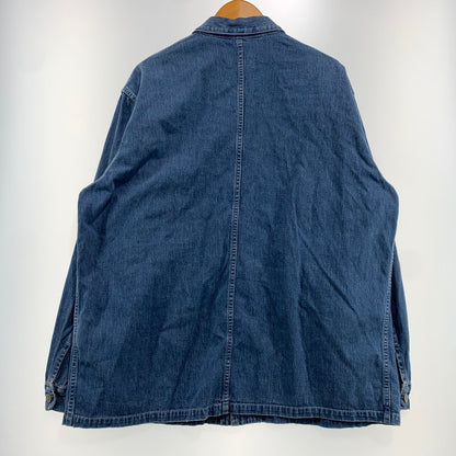 【中古品】【メンズ】 UNITED ARROWS & SONS ユナイテッドアローズ アンド サンズ DENIM COVERALL 5525-299-0888 デニム カバーオール ライトアウター デニムジャケット 147-261020-ko-08-teih サイズ：L カラー：インディゴ 万代Net店