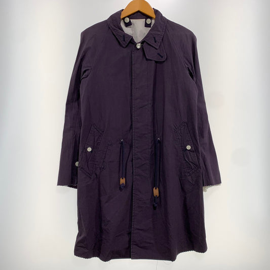 【現状渡し品】【メンズ】 TAKAHIROMIYA SHITA the soloist. タカヒロミヤシタザソロイスト SNAP COAT SG0068 スナップコート ライトアウター ボタンダウン ジャケット 140-261020-ko-02-teih サイズ：44 カラー：ネイビー系 万代Net店