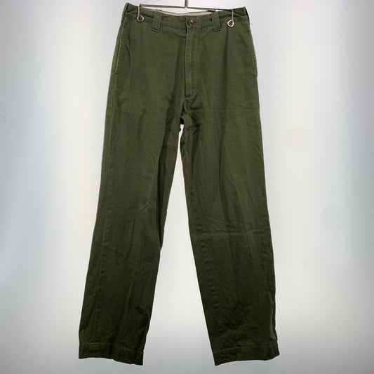 【現状渡し品】【メンズ】 UNKNOWN MILITARY PANTS ミリタリーパンツ ボトムス ワークパンツ コットンパンツ 156-261020-ko-17-teih サイズ：32 カラー：カーキ 万代Net店