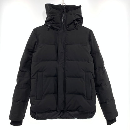 【中古品】【メンズ】 CANADA GOOSE カナダグース MACMILLAN PARKA FUSION FIT 3804MA マクミラン パーカー ヒュージョン フィット アウター ダウンジャケット 141-261020-ko-25-teih サイズ：XS カラー：ブラック 万代Net店