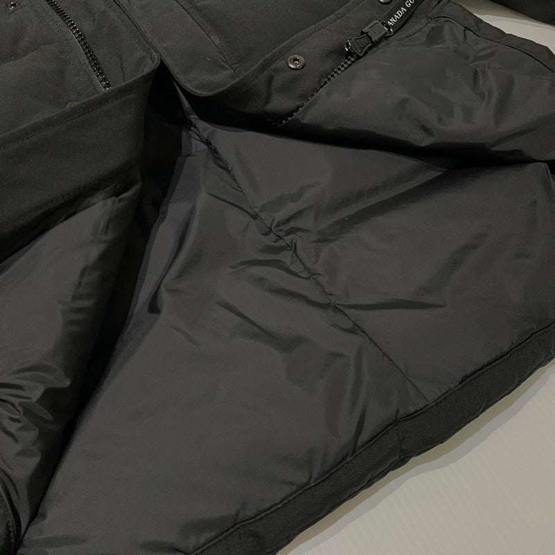 【中古品】【メンズ】 CANADA GOOSE カナダグース MACMILLAN PARKA FUSION FIT 3804MA マクミラン パーカー ヒュージョン フィット アウター ダウンジャケット 141-261020-ko-25-teih サイズ：XS カラー：ブラック 万代Net店