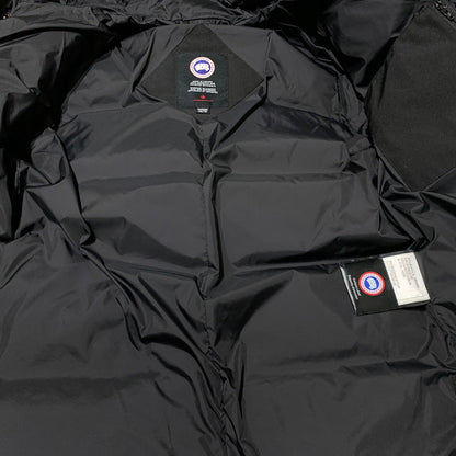 【中古品】【メンズ】 CANADA GOOSE カナダグース MACMILLAN PARKA FUSION FIT 3804MA マクミラン パーカー ヒュージョン フィット アウター ダウンジャケット 141-261020-ko-25-teih サイズ：XS カラー：ブラック 万代Net店