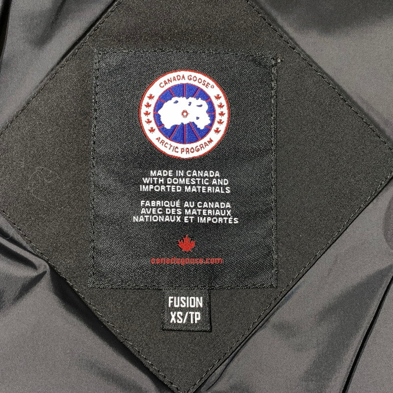 【中古品】【メンズ】 CANADA GOOSE カナダグース MACMILLAN PARKA FUSION FIT 3804MA マクミラン パーカー ヒュージョン フィット アウター ダウンジャケット 141-261020-ko-25-teih サイズ：XS カラー：ブラック 万代Net店