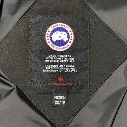 【中古品】【メンズ】 CANADA GOOSE カナダグース MACMILLAN PARKA FUSION FIT 3804MA マクミラン パーカー ヒュージョン フィット アウター ダウンジャケット 141-261020-ko-25-teih サイズ：XS カラー：ブラック 万代Net店