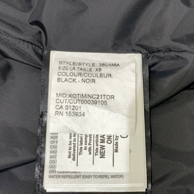 【中古品】【メンズ】 CANADA GOOSE カナダグース MACMILLAN PARKA FUSION FIT 3804MA マクミラン パーカー ヒュージョン フィット アウター ダウンジャケット 141-261020-ko-25-teih サイズ：XS カラー：ブラック 万代Net店