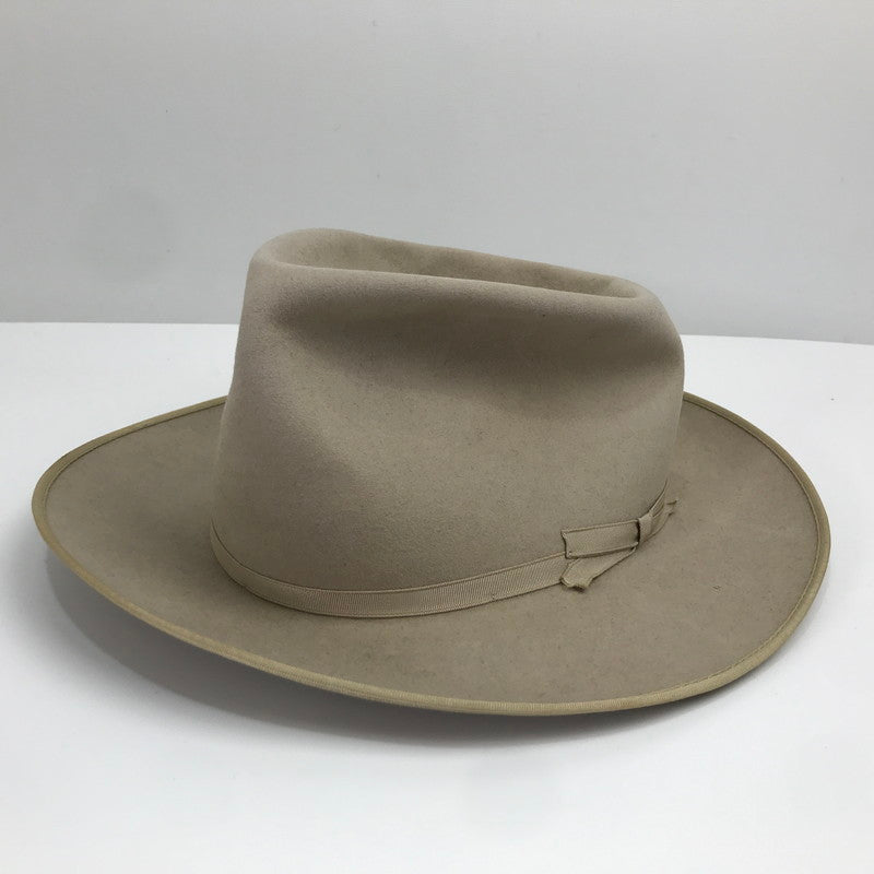 【中古品】【メンズ】 ROYAL STETSON ロイヤル・ステットソン VINTAGE WESTERN HAT ヴィンテージ ウエスタンハット カラーベージュ/サイズ1/4 帽子 185-261027-ky-03-fuzh 万代Net店