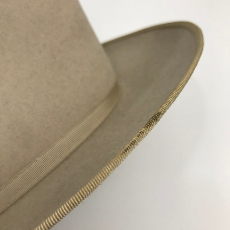 【中古品】【メンズ】 ROYAL STETSON ロイヤル・ステットソン VINTAGE WESTERN HAT ヴィンテージ ウエスタンハット カラーベージュ/サイズ1/4 帽子 185-261027-ky-03-fuzh 万代Net店