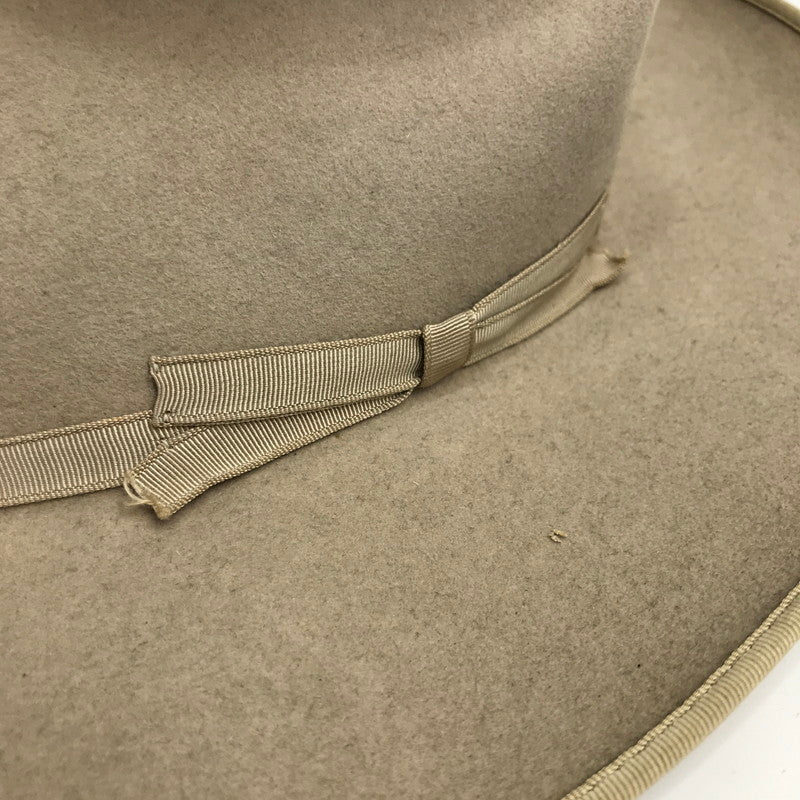 【中古品】【メンズ】 ROYAL STETSON ロイヤル・ステットソン VINTAGE WESTERN HAT ヴィンテージ ウエスタンハット カラーベージュ/サイズ1/4 帽子 185-261027-ky-03-fuzh 万代Net店