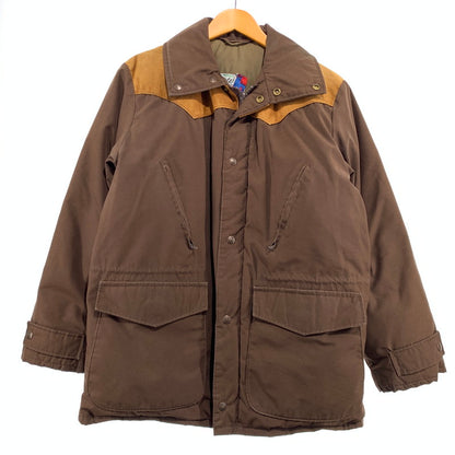 【現状渡し品】【メンズ】 Schott ショット DOWN JACKET MADE IN USA ダウンジャケット アウター ダウン フェザー USA製 145-261020-ko-21-teih サイズ：M カラー：ブラウン 万代Net店