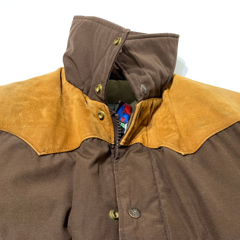 【現状渡し品】【メンズ】 Schott ショット DOWN JACKET MADE IN USA ダウンジャケット アウター ダウン フェザー USA製 145-261020-ko-21-teih サイズ：M カラー：ブラウン 万代Net店