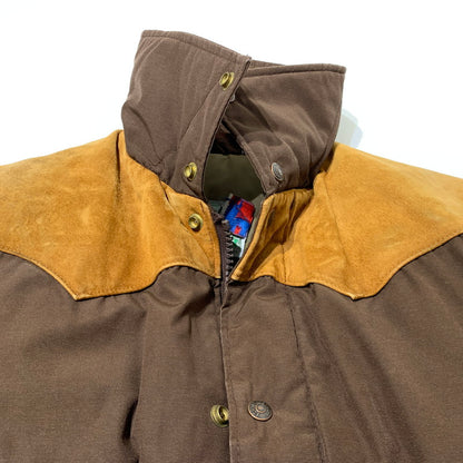 【現状渡し品】【メンズ】 Schott ショット DOWN JACKET MADE IN USA ダウンジャケット アウター ダウン フェザー USA製 145-261020-ko-21-teih サイズ：M カラー：ブラウン 万代Net店