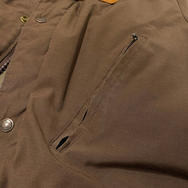 【現状渡し品】【メンズ】 Schott ショット DOWN JACKET MADE IN USA ダウンジャケット アウター ダウン フェザー USA製 145-261020-ko-21-teih サイズ：M カラー：ブラウン 万代Net店