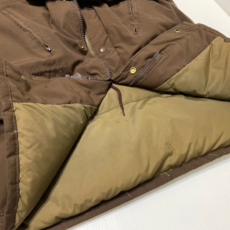 【現状渡し品】【メンズ】 Schott ショット DOWN JACKET MADE IN USA ダウンジャケット アウター ダウン フェザー USA製 145-261020-ko-21-teih サイズ：M カラー：ブラウン 万代Net店