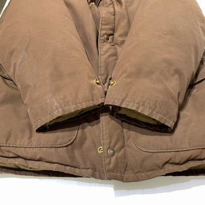 【現状渡し品】【メンズ】 Schott ショット DOWN JACKET MADE IN USA ダウンジャケット アウター ダウン フェザー USA製 145-261020-ko-21-teih サイズ：M カラー：ブラウン 万代Net店