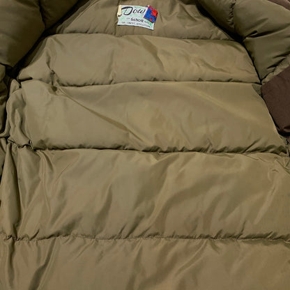 【現状渡し品】【メンズ】 Schott ショット DOWN JACKET MADE IN USA ダウンジャケット アウター ダウン フェザー USA製 145-261020-ko-21-teih サイズ：M カラー：ブラウン 万代Net店