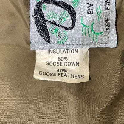 【現状渡し品】【メンズ】 Schott ショット DOWN JACKET MADE IN USA ダウンジャケット アウター ダウン フェザー USA製 145-261020-ko-21-teih サイズ：M カラー：ブラウン 万代Net店