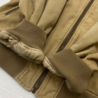 【現状渡し品】【メンズ】 HYSTERIC GLAMOUR ヒステリックグラマーBOA CORDUROY JACKET 4AB-0081 ボア コーデュロイ ジャケット アウター 140-261018-sa-12-teih サイズ：M カラー：ベージュ 万代Net店