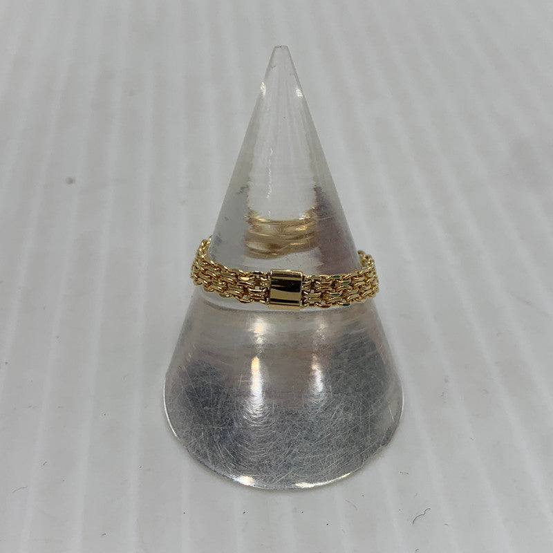 【中古品】【レディース】 L&Co. エルアンドコー K18 ビスマルク チェーン リング アクセサリー 指輪 192-261023-ko-10-teih カラー：ゴールド 万代Net店