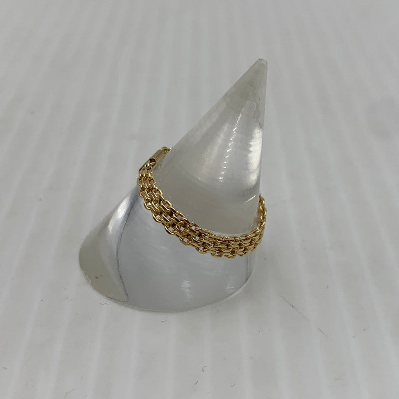 【中古品】【レディース】 L&Co. エルアンドコー K18 ビスマルク チェーン リング アクセサリー 指輪 192-261023-ko-10-teih カラー：ゴールド 万代Net店