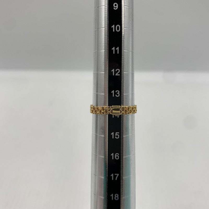 【中古品】【レディース】 L&Co. エルアンドコー K18 ビスマルク チェーン リング アクセサリー 指輪 192-261023-ko-10-teih カラー：ゴールド 万代Net店