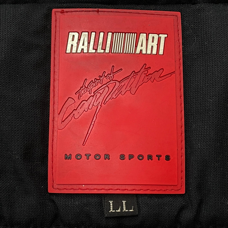【現状渡し品】【メンズ】 RALLI ART MITUBISHI ラリーアート 三菱 JACKET ジャケット アウター 145-261018-sa-08-teih サイズ：LL カラー：ブラック 万代Net店