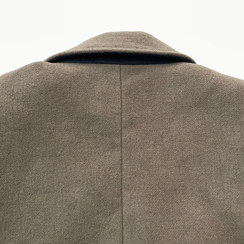 【現状渡し品】【メンズ】 BIRGER CHRISTENSEN ビルガー クリステンセン DAISY HEAVY WOOL COAT デイジー ヘビーウール コート アウター 147-261018-sa-09-teih サイズ：38 カラー：グレー/グリーン 万代Net店