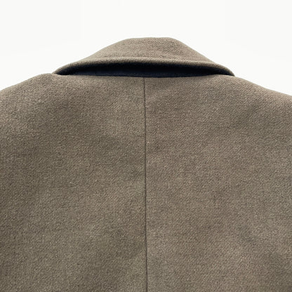 【現状渡し品】【メンズ】 BIRGER CHRISTENSEN ビルガー クリステンセン DAISY HEAVY WOOL COAT デイジー ヘビーウール コート アウター 147-261018-sa-09-teih サイズ：38 カラー：グレー/グリーン 万代Net店