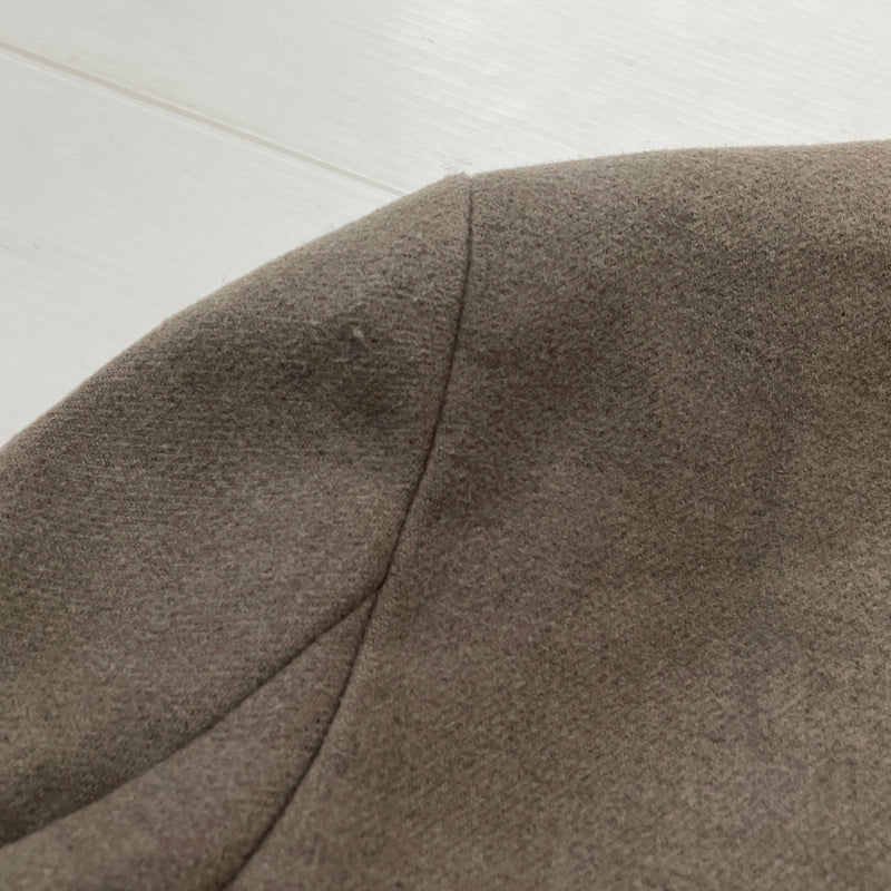【現状渡し品】【メンズ】 BIRGER CHRISTENSEN ビルガー クリステンセン DAISY HEAVY WOOL COAT デイジー ヘビーウール コート アウター 147-261018-sa-09-teih サイズ：38 カラー：グレー/グリーン 万代Net店