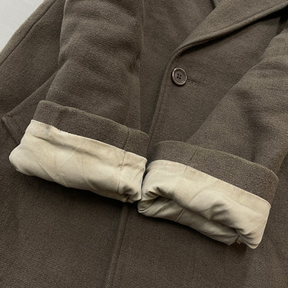 【現状渡し品】【メンズ】 BIRGER CHRISTENSEN ビルガー クリステンセン DAISY HEAVY WOOL COAT デイジー ヘビーウール コート アウター 147-261018-sa-09-teih サイズ：38 カラー：グレー/グリーン 万代Net店
