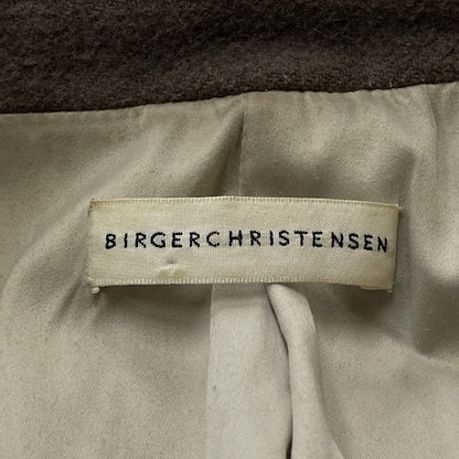 【現状渡し品】【メンズ】 BIRGER CHRISTENSEN ビルガー クリステンセン DAISY HEAVY WOOL COAT デイジー ヘビーウール コート アウター 147-261018-sa-09-teih サイズ：38 カラー：グレー/グリーン 万代Net店