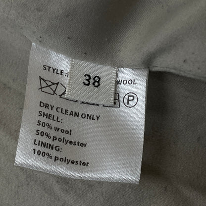 【現状渡し品】【メンズ】 BIRGER CHRISTENSEN ビルガー クリステンセン DAISY HEAVY WOOL COAT デイジー ヘビーウール コート アウター 147-261018-sa-09-teih サイズ：38 カラー：グレー/グリーン 万代Net店