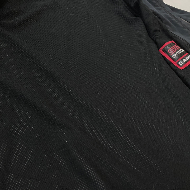【中古品】【メンズ】 STI SUBARU エスティーアイ スバル JERSEY JACKET STSG06100560 ジャージ ジャケット アウター 147-261018-sa-07-teih サイズ：L カラー：ブラック 万代Net店