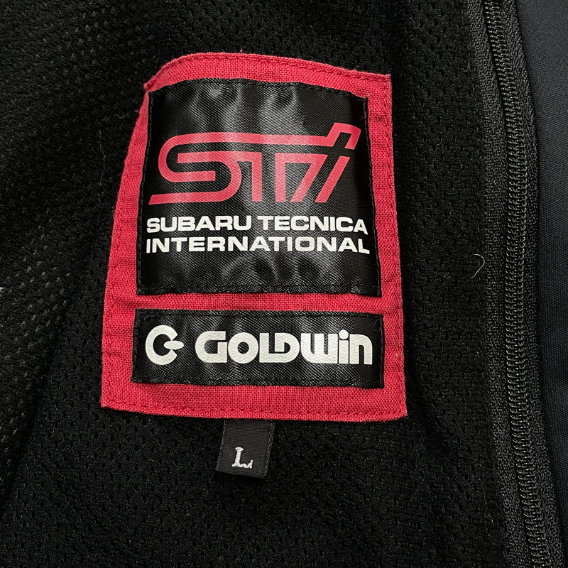 【中古品】【メンズ】 STI SUBARU エスティーアイ スバル JERSEY JACKET STSG06100560 ジャージ ジャケット アウター 147-261018-sa-07-teih サイズ：L カラー：ブラック 万代Net店