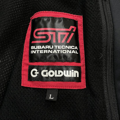 【中古品】【メンズ】 STI SUBARU エスティーアイ スバル JERSEY JACKET STSG06100560 ジャージ ジャケット アウター 147-261018-sa-07-teih サイズ：L カラー：ブラック 万代Net店