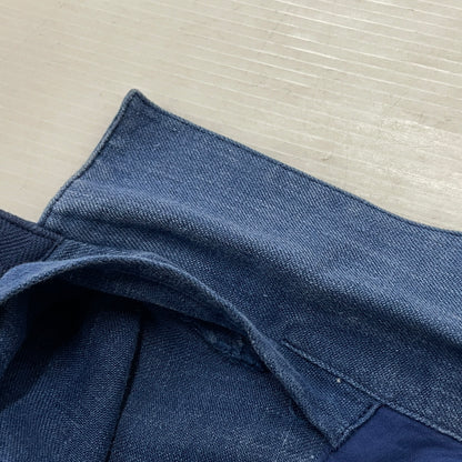 【中古品】【メンズ】 PAPAS パパス LINEN COVERALL リネン カバーオール アウター 147-261018-sa-10-teih サイズ：L カラー：ブルー 万代Net店